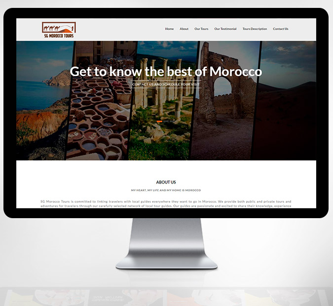 SG Morocco Tours: Website