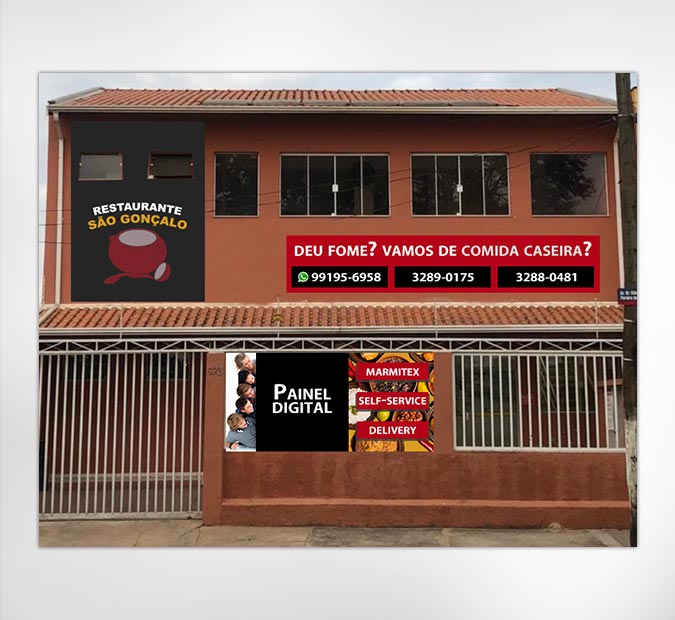 Restaurante São Gonçalo: Fachada